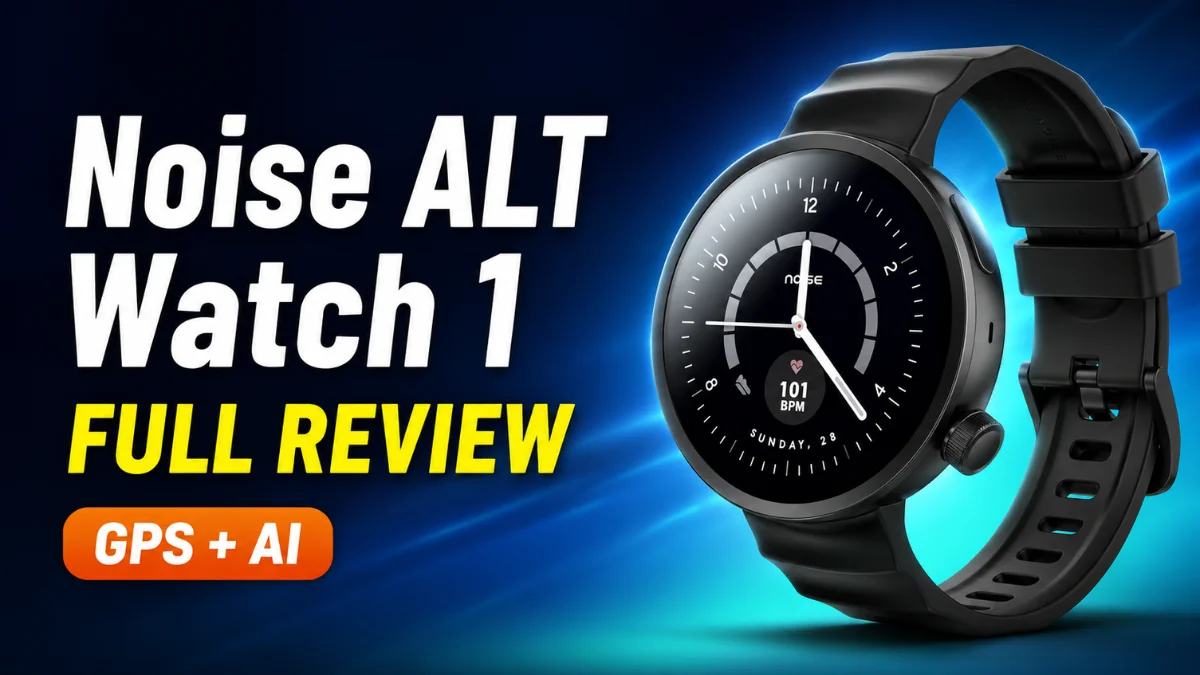 Homepage Noise ALT Watch 1 Review: A Premium Round Smartwatch With Noise AI & GPS